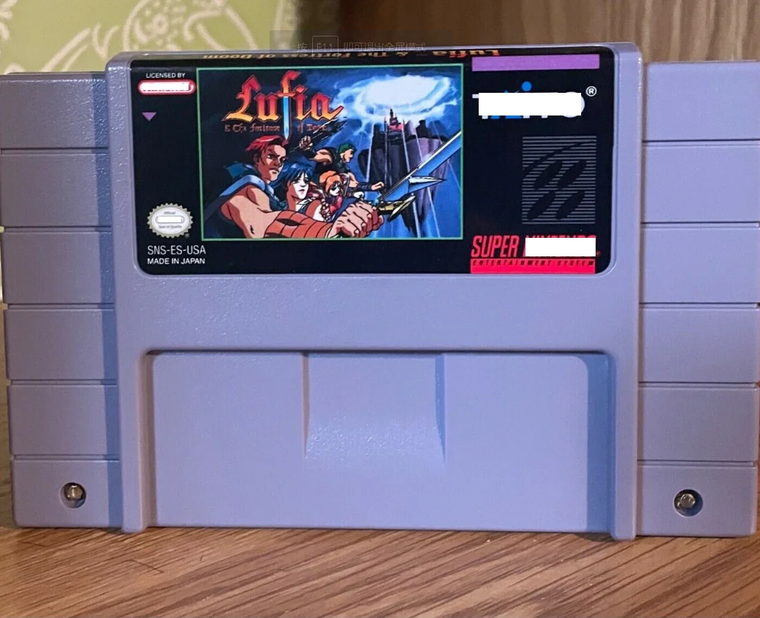 

Free Shipping Lufia & The Fortress Of Doom for SNES card Super Game Cartridge NTSC PAL, Colorful