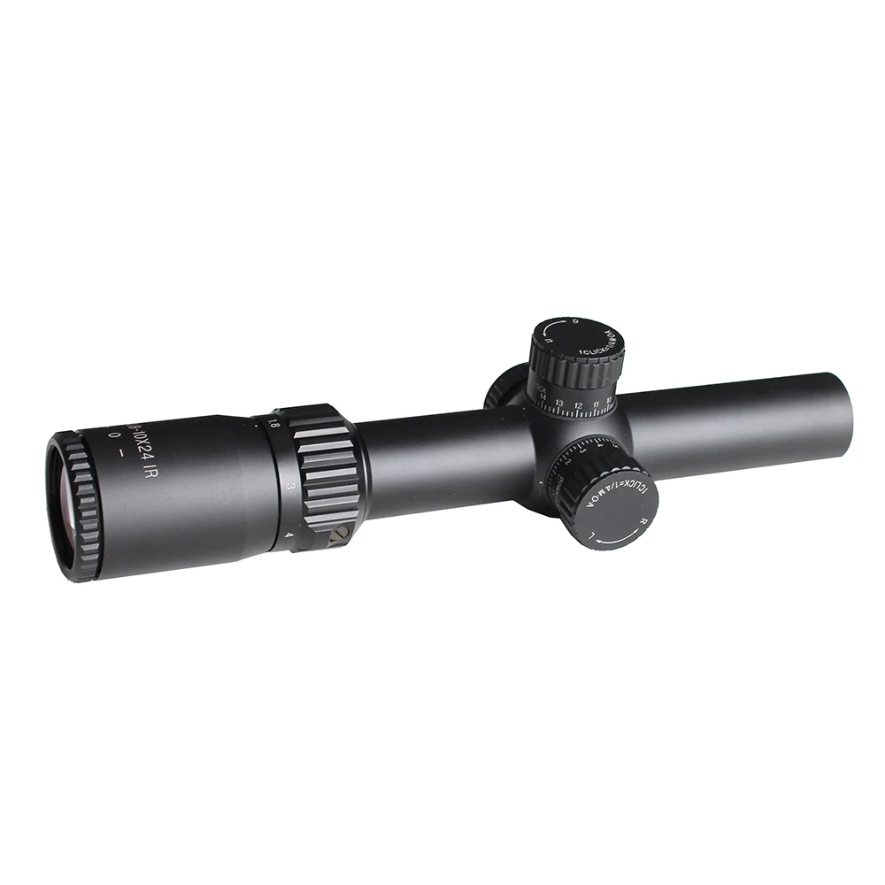 

Tactical Rifle Scope BM WA 1.8-10x24 IR Tactical Optic Sight Red Dot Illuminated Riflescope for Hunting