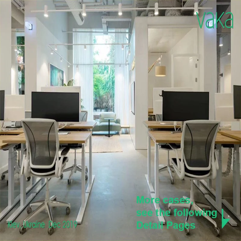 
modern design M5 uplift height adjustable sit stand computer standing desk 