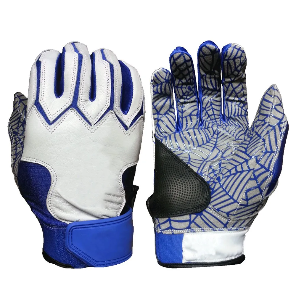 Source factory price high quality colorful baseball batting gloves