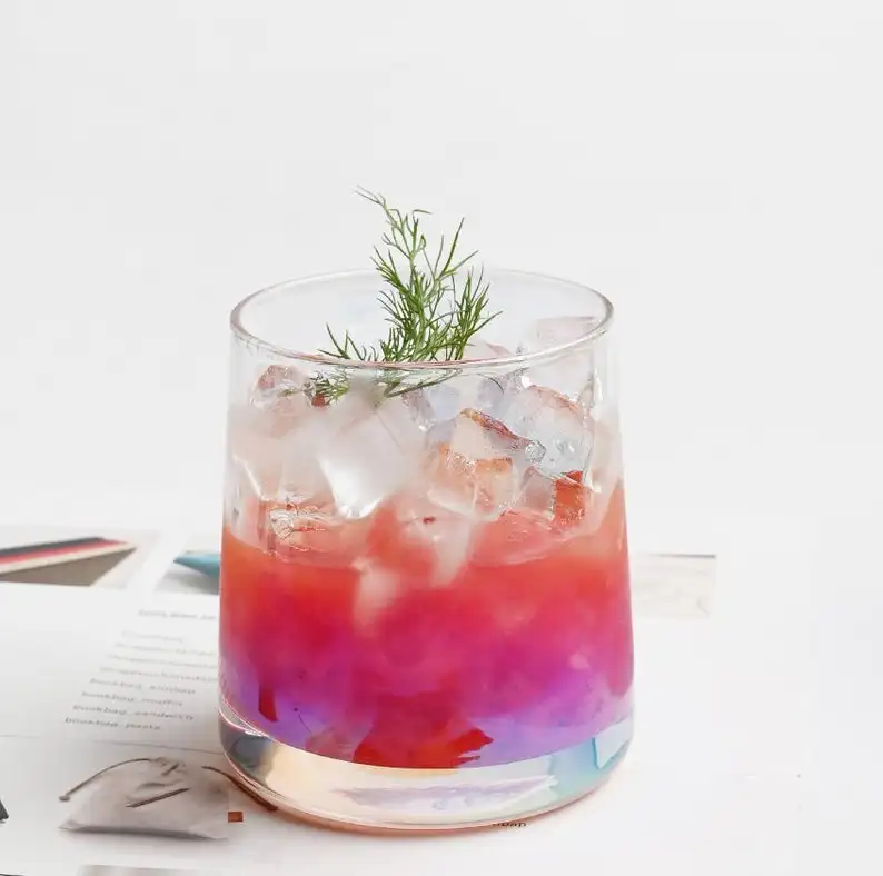 

Glass Cup | Hologram Glass Cup 250ml whiskey glass cup