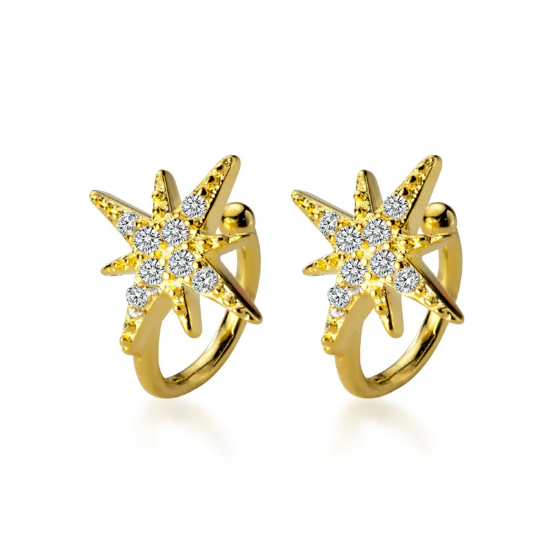 

E5910 Magnetic Costume Jewelry Sterling Silver 925 Star Earhole Earring Drill
