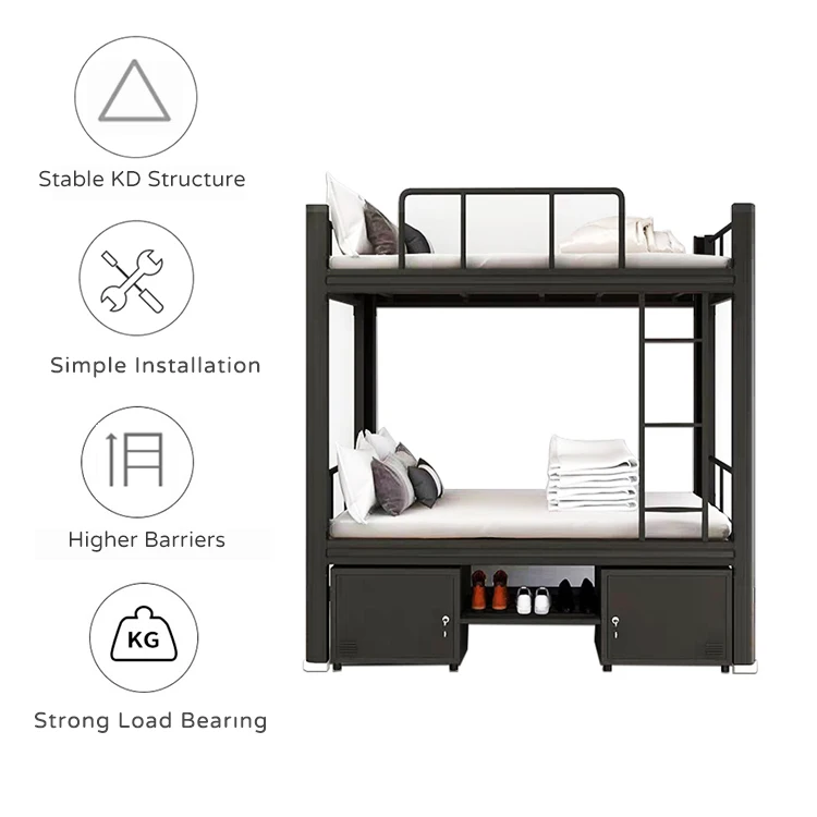 heavy duty bunk beds with storage