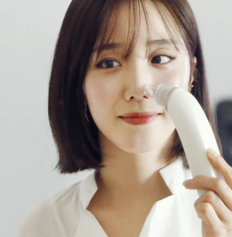 
Facial Pore Cleaner Sebum Vacuum Extractor Blackhead Removal Korean Beauty Suction Device 