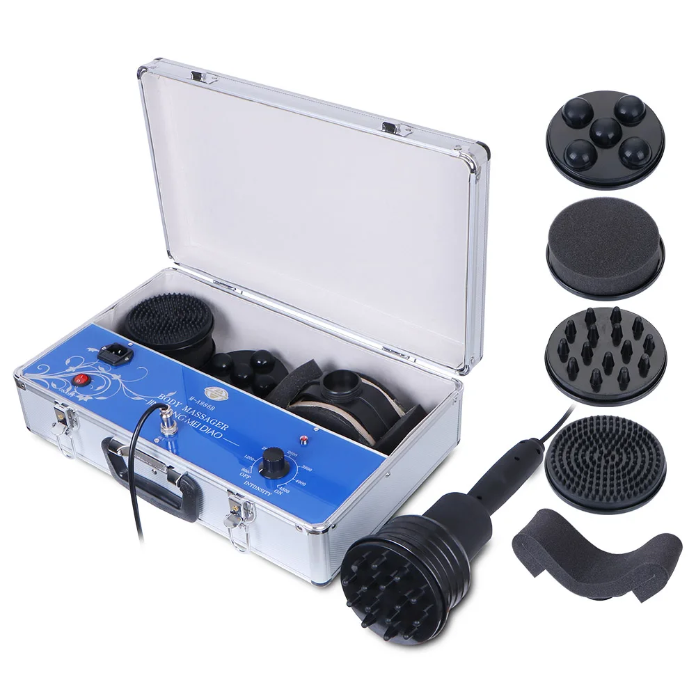 

Hot Seller Skin Cleaning Body Slimming Cellulite Removal Machine With Five Massage Head Kit Lower Price