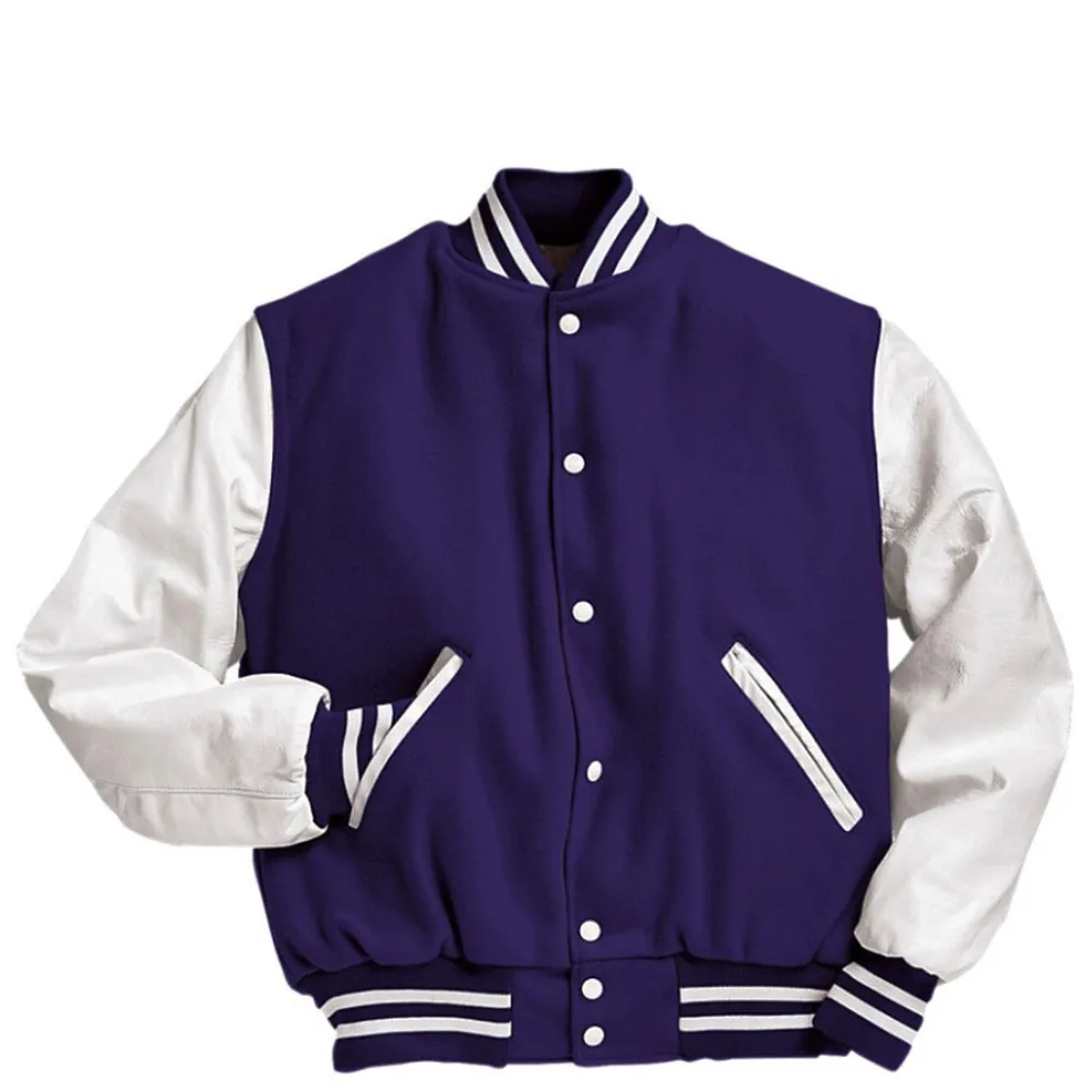 Custom Made Varsity Jacket,Leather Sleeve Wool,Body Varsity Jackets