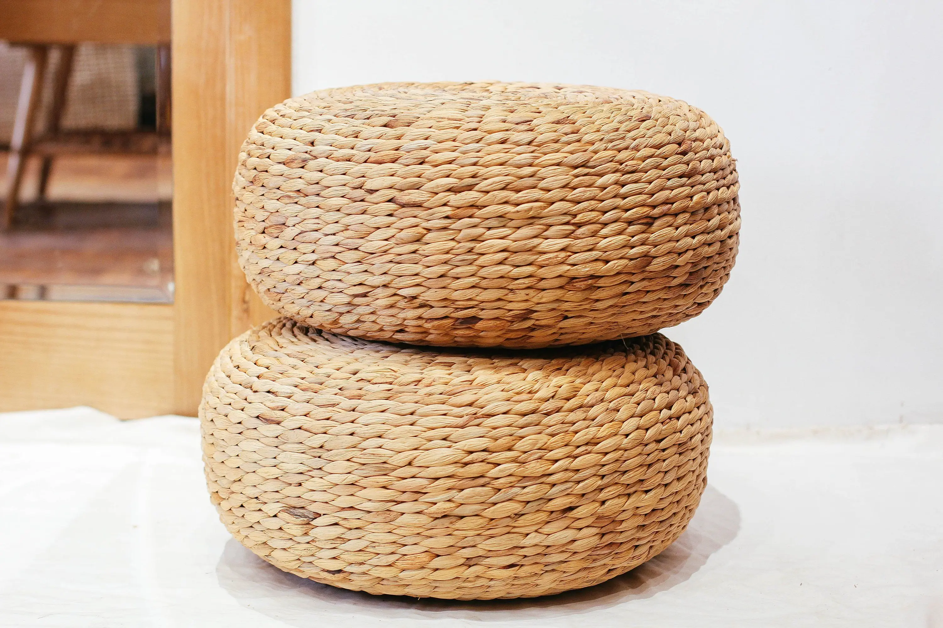 Wholesaler Natural Seagrass Coffee Table/ Round Seagrass Stool Seagrass