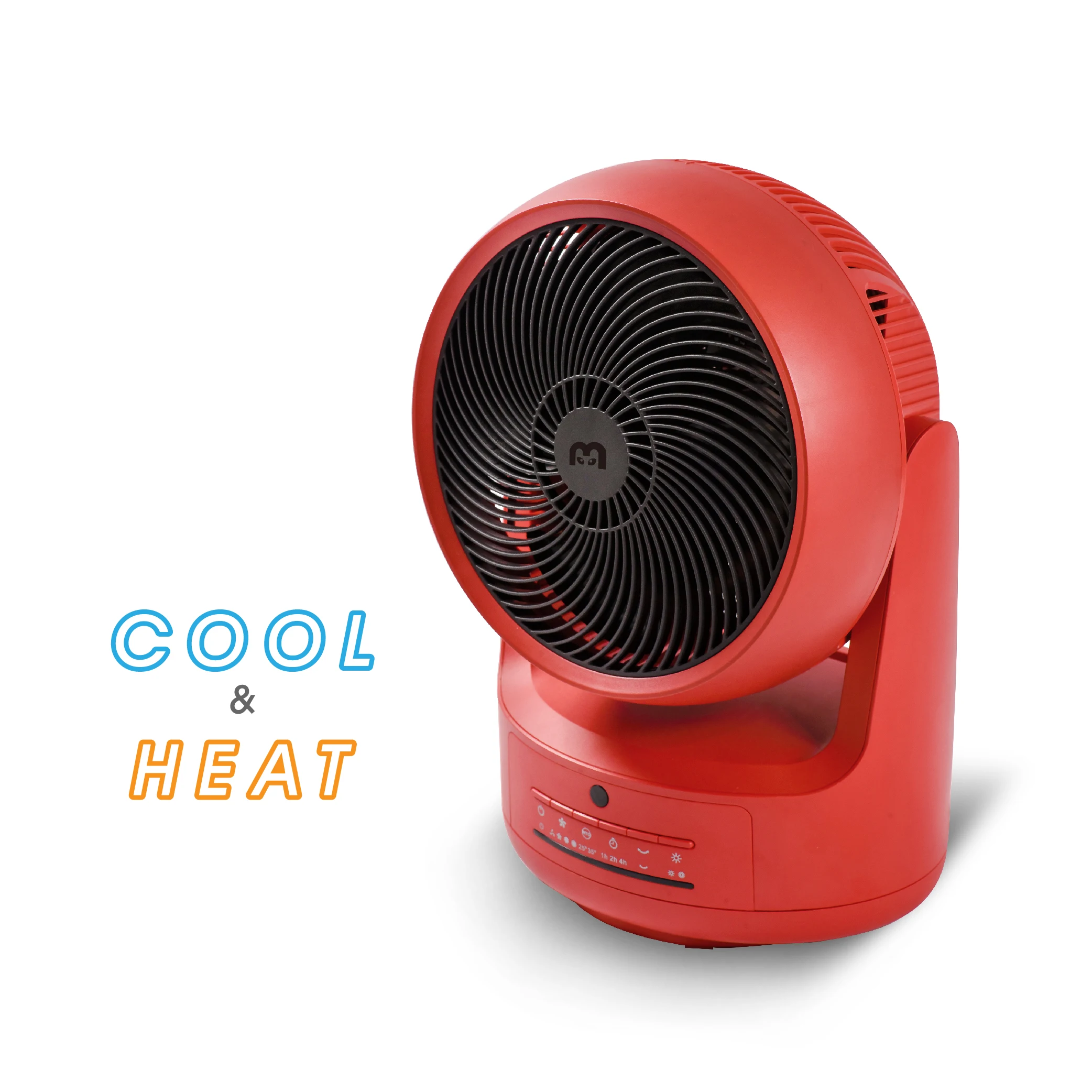 
MAO Sunny 2 in 1 Fan Heater With Auto Tip over & Overheat Protection For Bedroom 