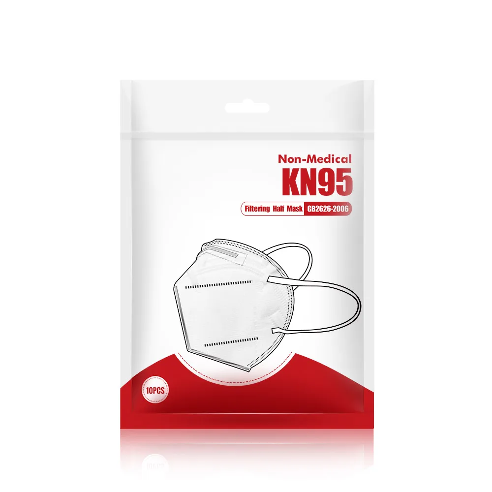 
KN95 Face Masks Anti Dust Facemask KN95 Respirator Protective Mask KN95 Disposable Earloop Filter kn95mask 