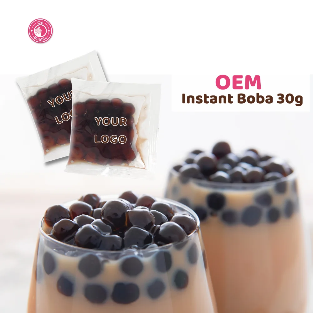 

OEM Custom Instant Bubble Boba Pearls Tea Taiwan Manufacturer