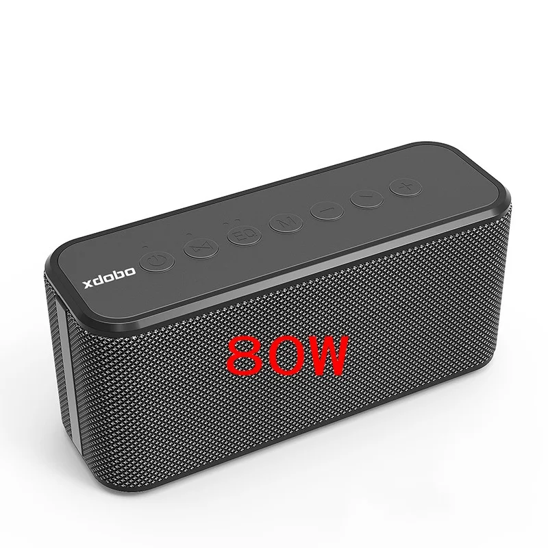 

2021 factory cheapest New XDOBO 80W X8 Plus Portable Wireless Speakers Bass with Subwoofer Wireless Waterproof TWS Playing Time