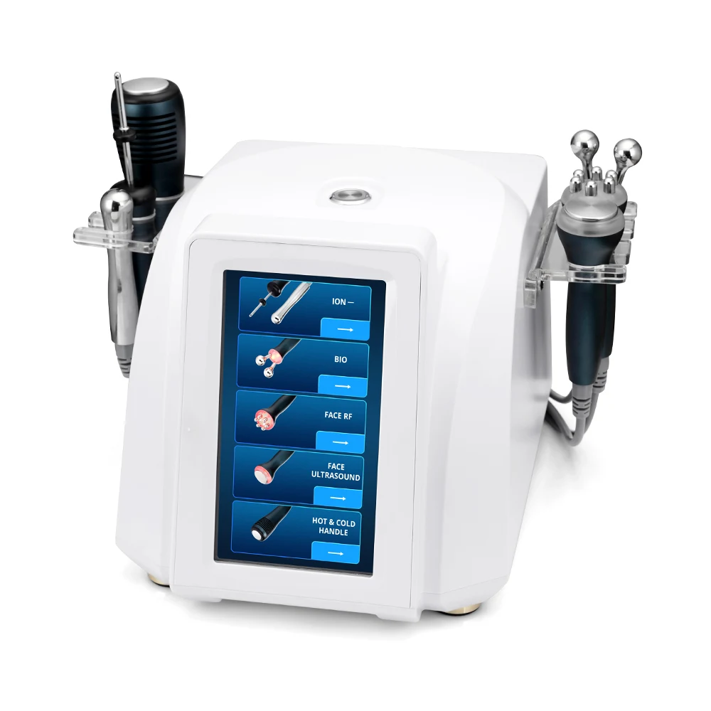 

Hot Seller Face Lifting Skin Rejuvenation Ultrasound Micro-current Hot&Cold Hammer BIO Beauty Salon Use Machine