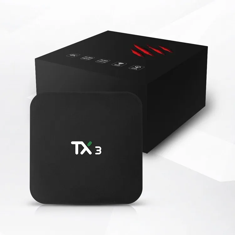 

New Tanix TX3 Android 9.0 tv box Amlogic s905x3 2/16GB 4gb/32gb Sppourt with BT Tv Box Tx3 s905x3 4G 64G WIFI