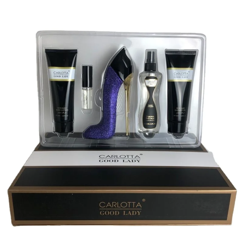 

Carlotta good lady glitter design luxurious seductive fragrance mist set collection perfume
