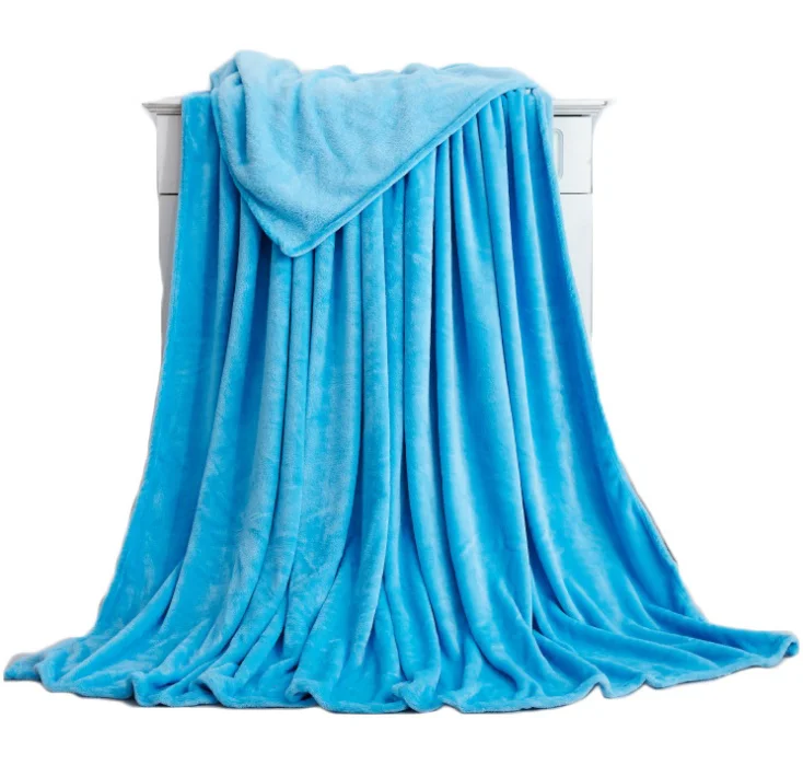 

plain soft fleece throw blanket for winter fleece knee blanket