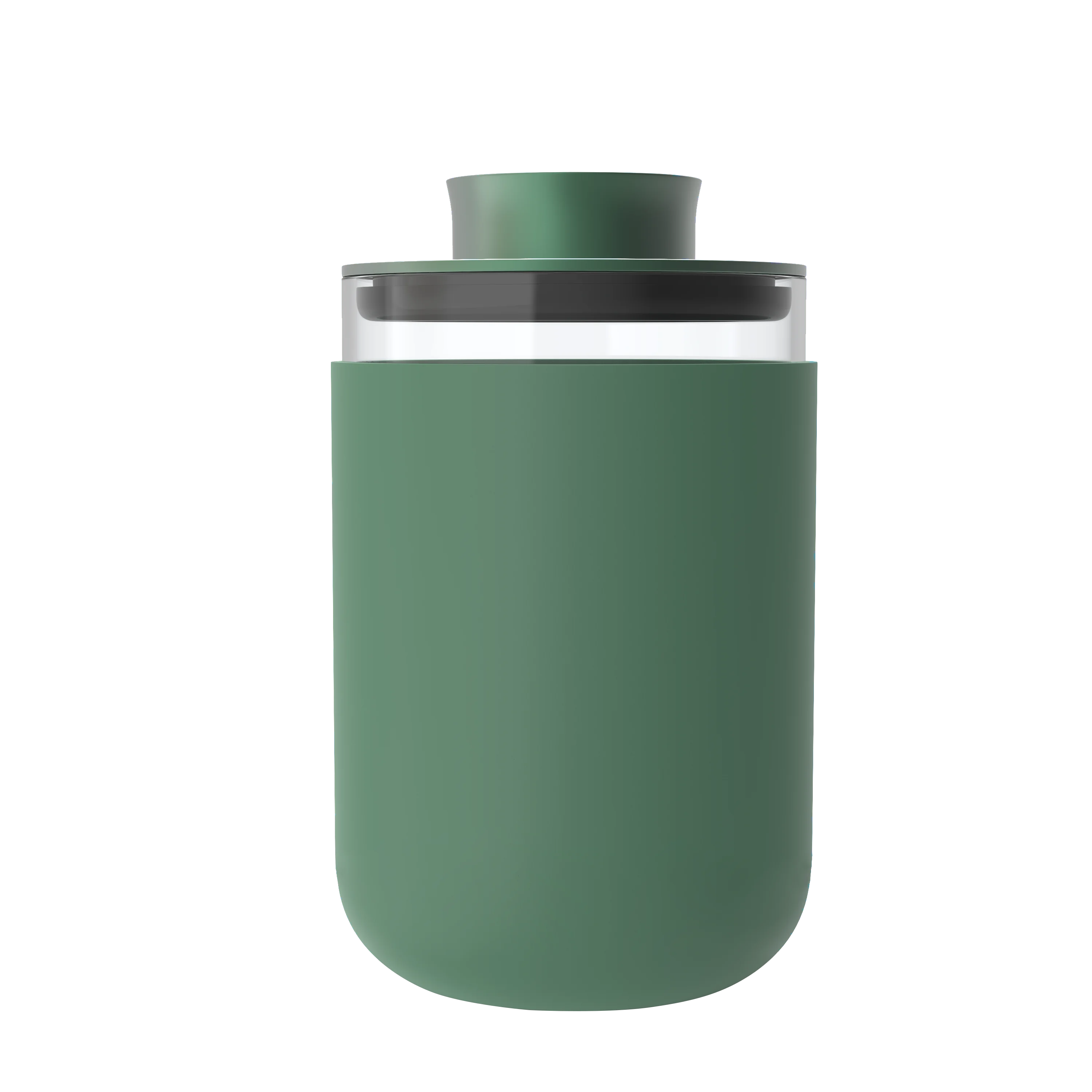 

glass jar storage airtight with aluminum lid water odor proof free OEM logo