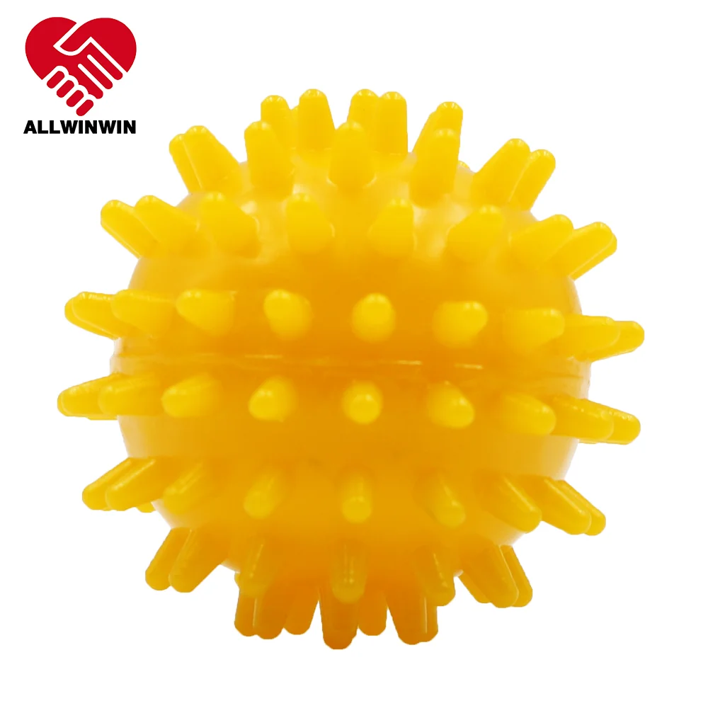 

ALLWINWIN SMB01 Spiky Massage Ball - 5cm PVC Spike Spikey Plantar Fasciitis Roller Small Soft
