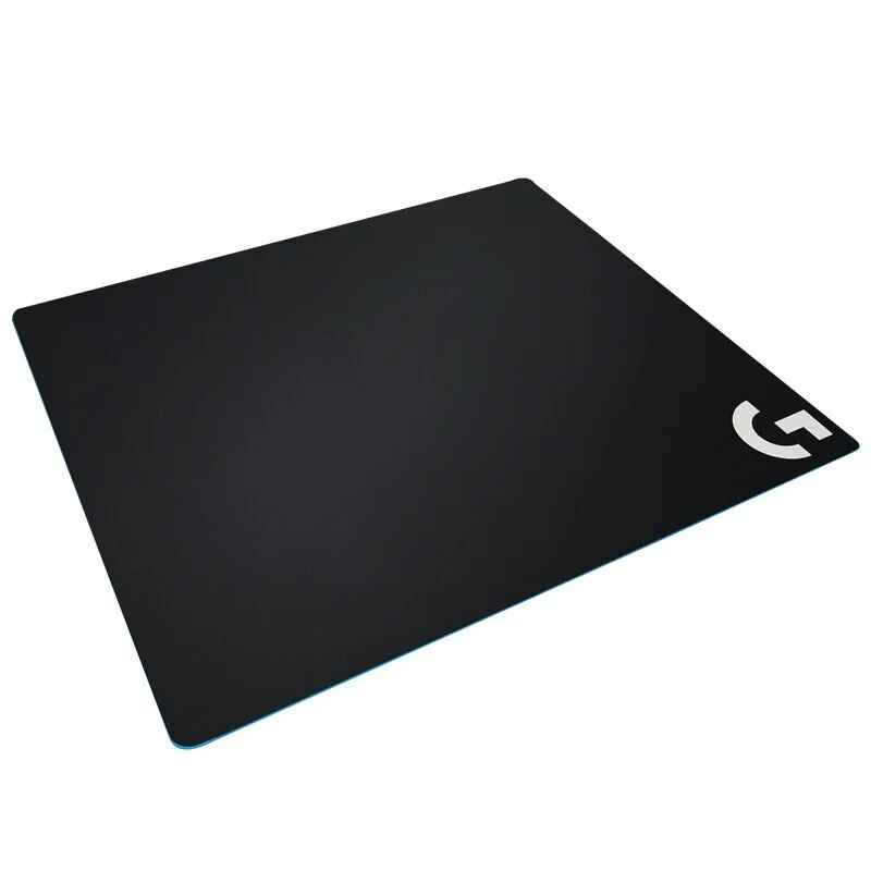 

Large Cloth Gaming Mouse Pad Mats for Computer Games Logitech G640 Gamer Mousepad Competition Rubber Bottom g502 g400 g600, Black rubber