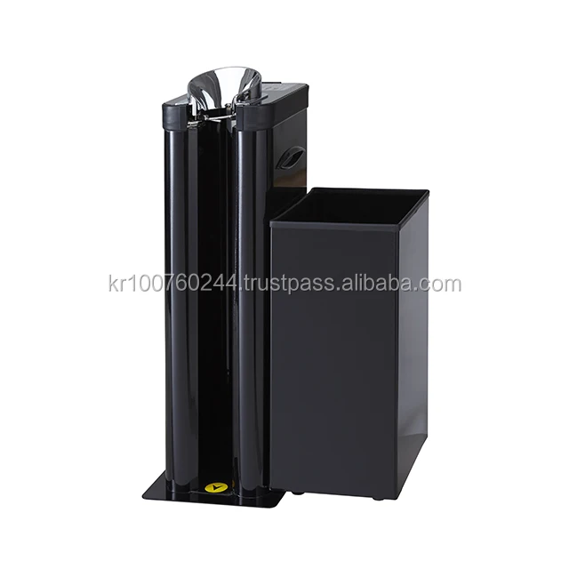
(OPW BK) Black Color Coated and Gorgeous designed Wet Umbrella Wrapping Machine with Litter Bin Made in Korea 
