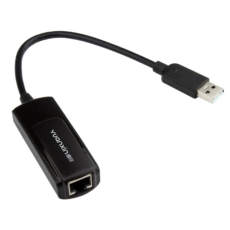 

USB3.0 to RJ45 Gigabit Ethernet Converter Adapter For PC Computer, Black
