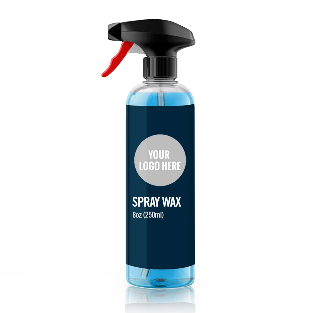 
250ml 8oz car wax best spray polish wax spray car shine spray for Car detailing Made in Taiwan 