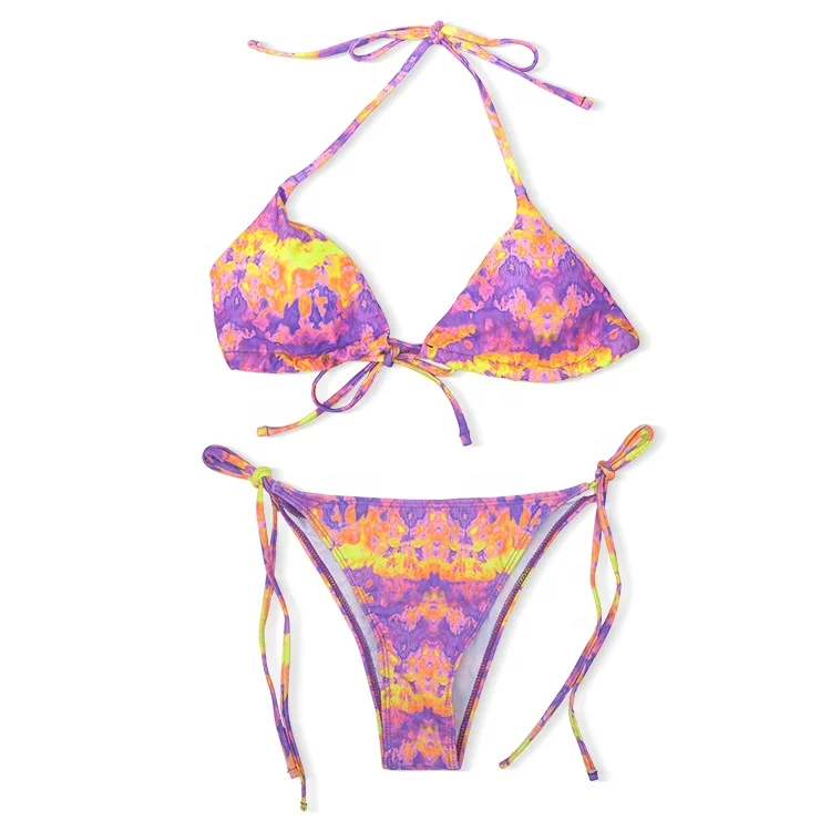 

Sexy Women Bikini Swimsuit Push-up Bra Bikini Set Two Piece Swim Suit Swimwear Bathing Beachwear, Picture