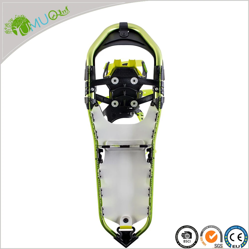 Yumuq Lightweight Aluminum Alloy Terrain Snowshoes With Trekking Stick
