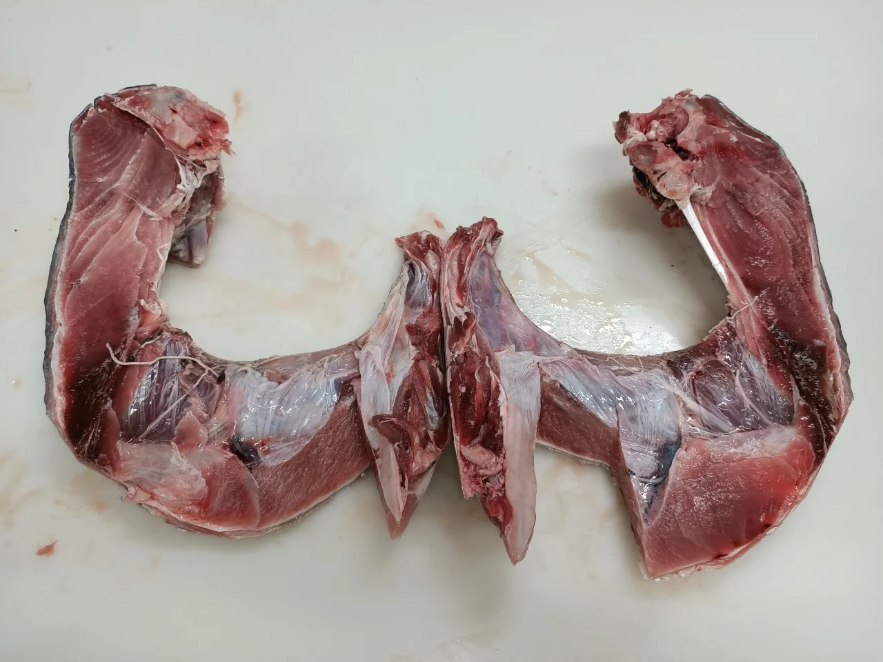 
Wholesale IQF yellowfin frozen Tuna Jaw for BBQ 
