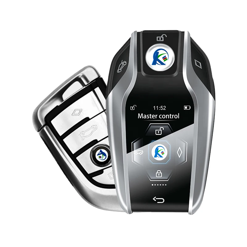 

2021 Special All original car Smart key upgrade to digital Silver LCD remote key