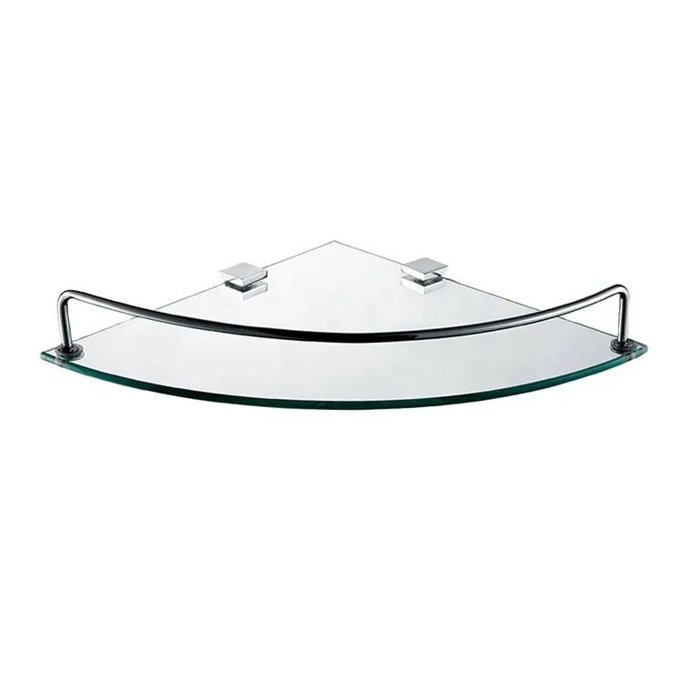 Empolo Bathroom Corner Glass Shelf Triangle Wall Shower Shelf Single Tier Shower Cabby Buy Glass Corner Bathroom Shelves Bathroom Glass Shelf Wall Corner Shelf Glass Bathroom Shelf Corner Shower Shelf Corner Bathroom Shelving