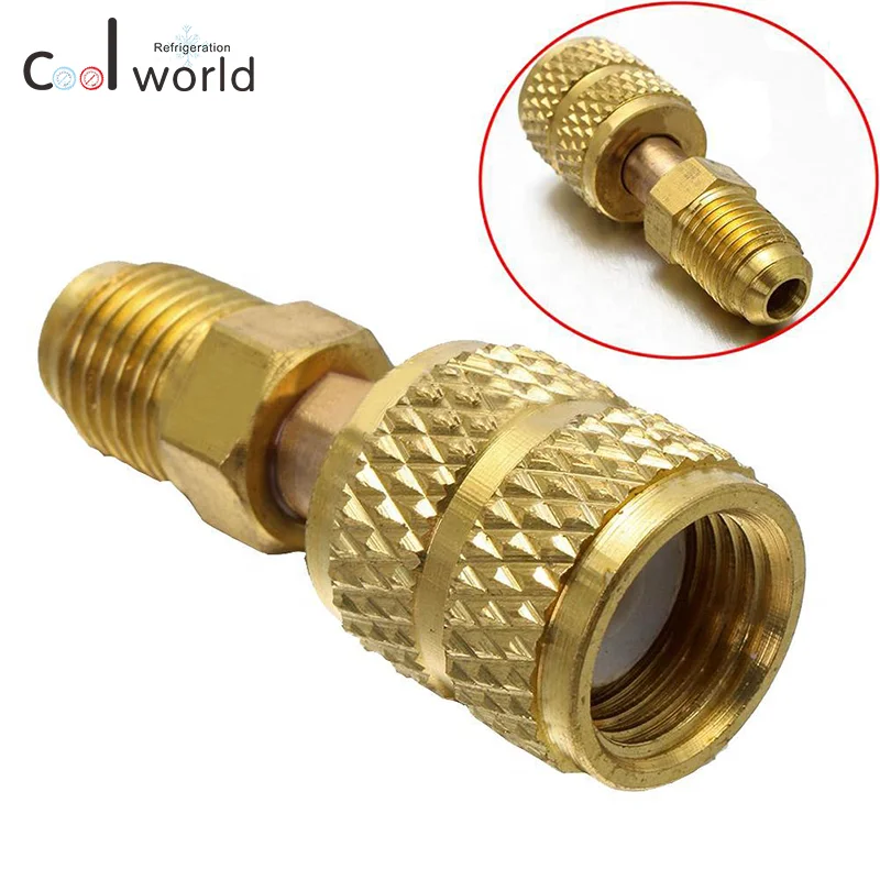 R410 Brass Adapter 1/4