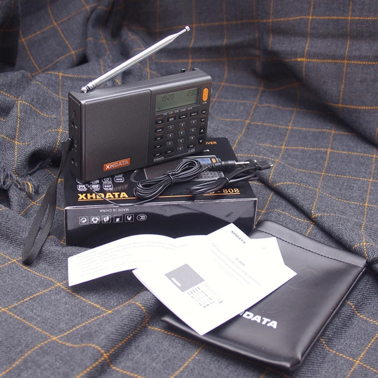 
Factory The Best And Cheapest Free Shipping XHDATA D-808 Mini Am Fm Portable Radio 