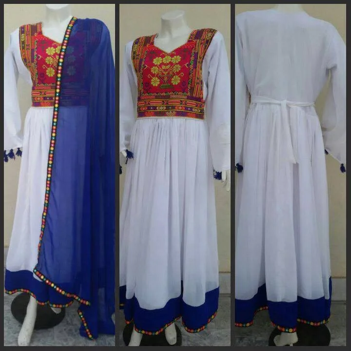 AFghan handmade embroidery kochi dress for sale