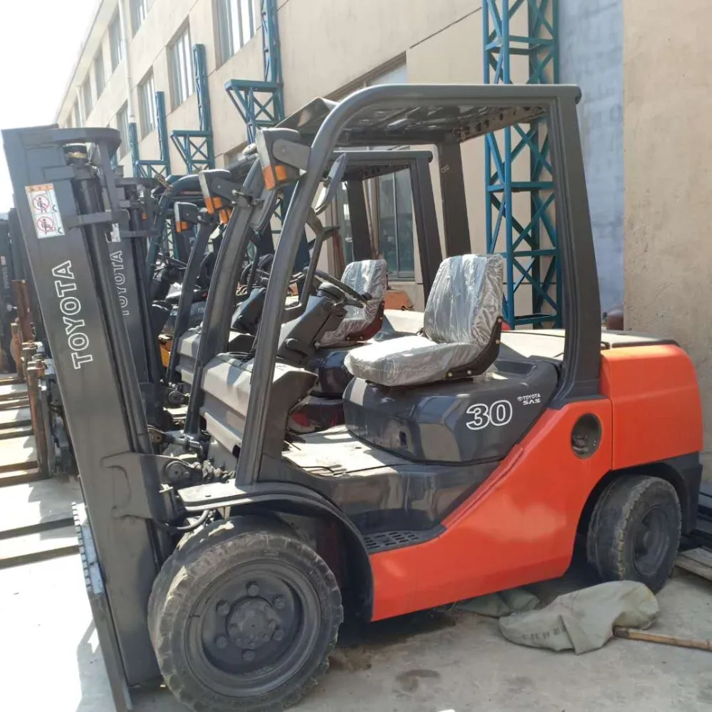 Original japanese Used Diesel Forklift Toyota 3T With Good Quality