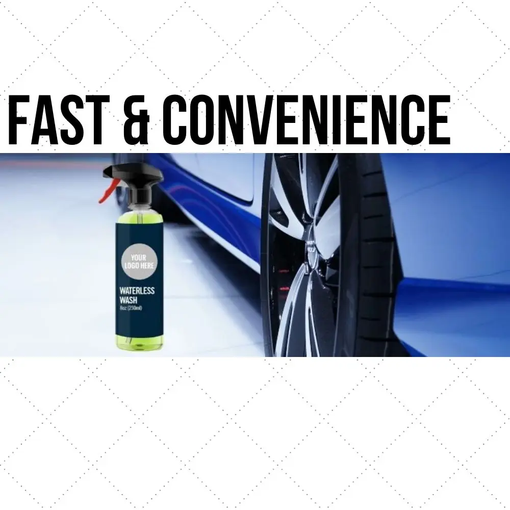 
250ml 8oz Waterless Car Wash & Wax Spray Multiple Formula No Water Needed Ready to Use Made in Taiwan Rinseless Wash Spray 