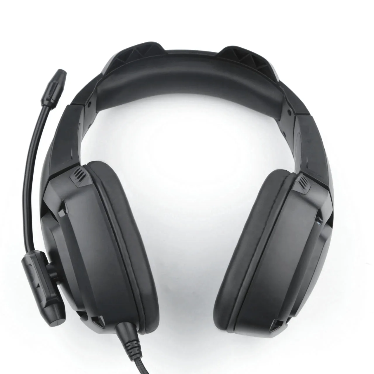 
LED Gaming Headset for PC, PS4, Surround Sound with Mic Noise Cancelling Headphone, LED Light Soft Earmuffs for Laptop Mac Game 