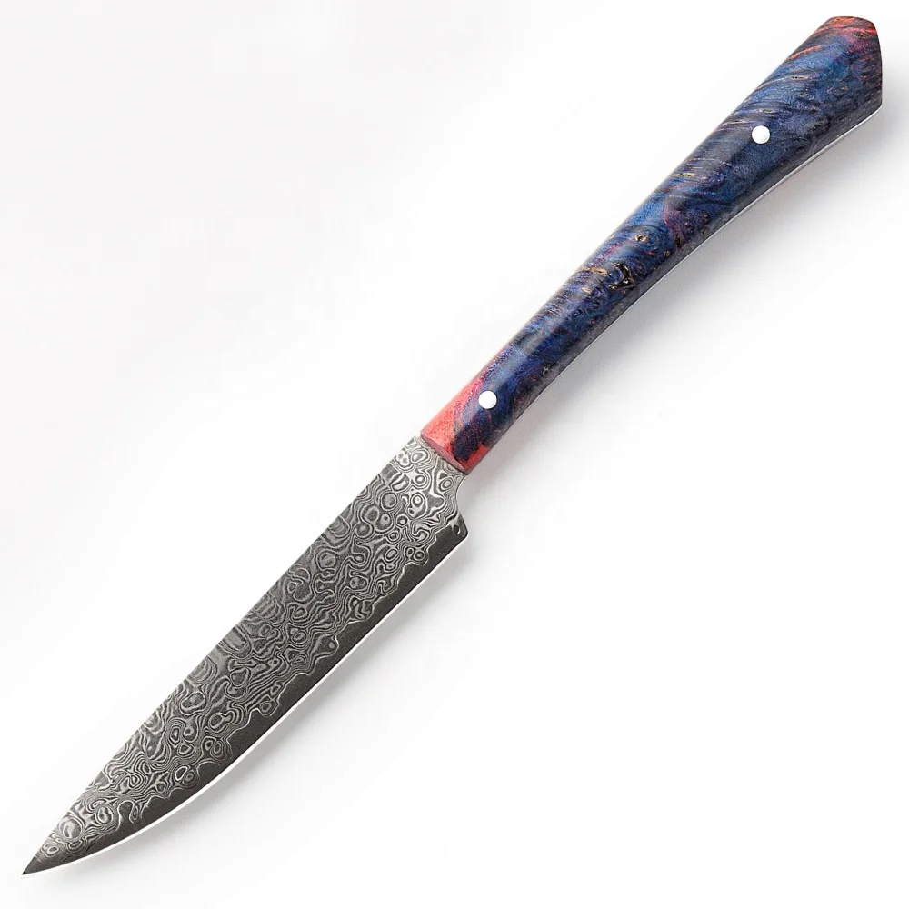 

Luxury Japanese vg10 Damascus Steel Steak Knife professional Chef's Knives Utility Tomato Paring Kitchen Knives Cooking Dining