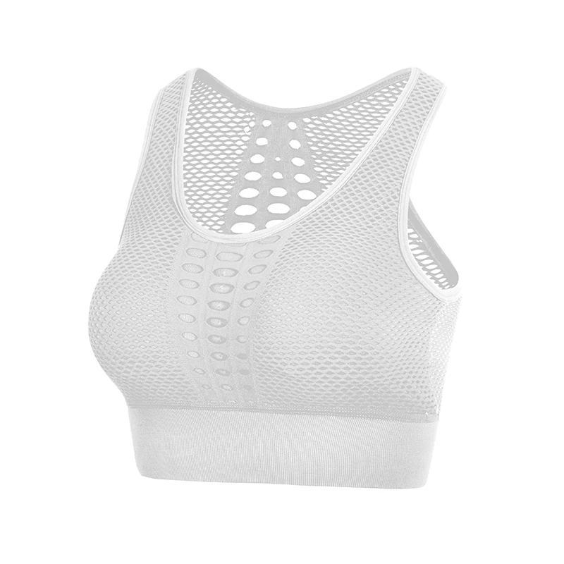 

OEM Breathable Absorb Sweat Running Yoga Sport Bra For Women Tops Fitness, 6colors
