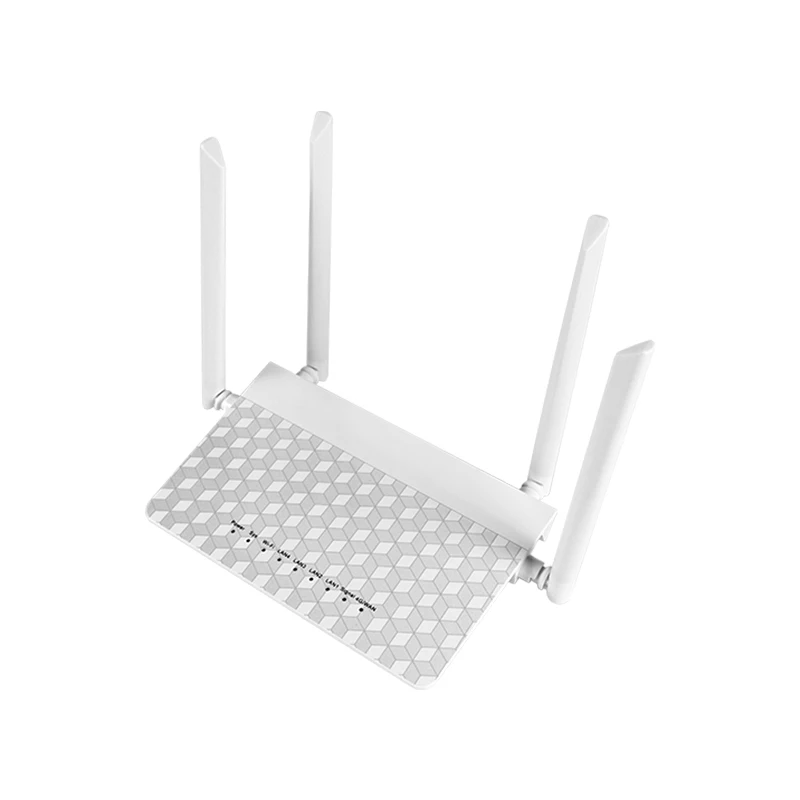 

Indoor Wireless Router 300mbps With SIM Card Routers 4G Lte CPE Modem Gigabit Routers., White