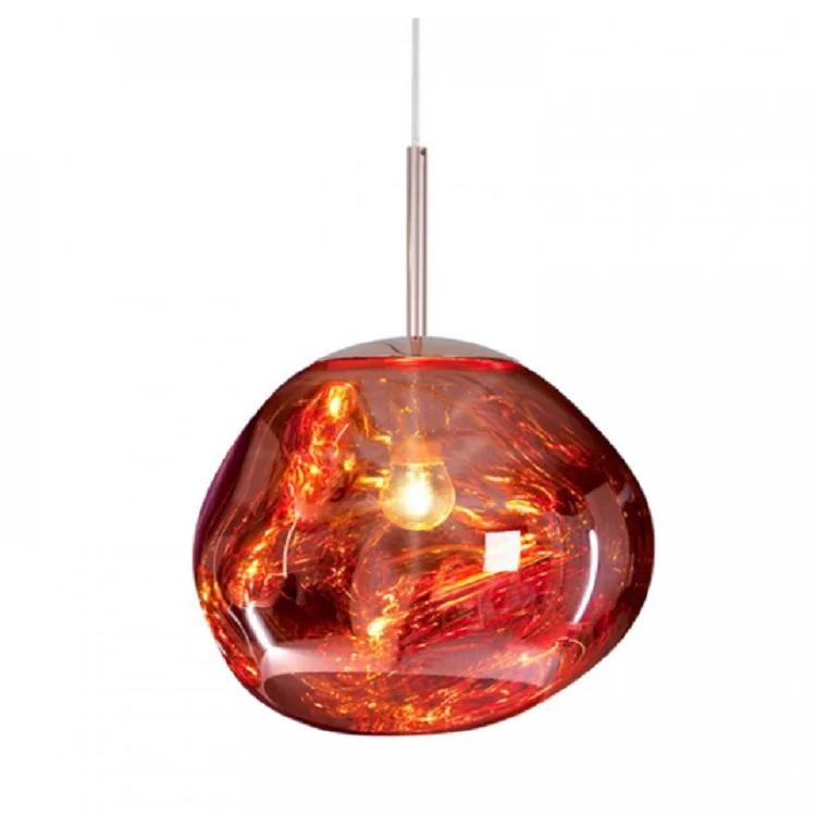 Luxury Modern Chandeliers Lighting Home Decorative Design Nordic Glass PVC Lava Hanging Light Living Room Melt Pendant Lamp