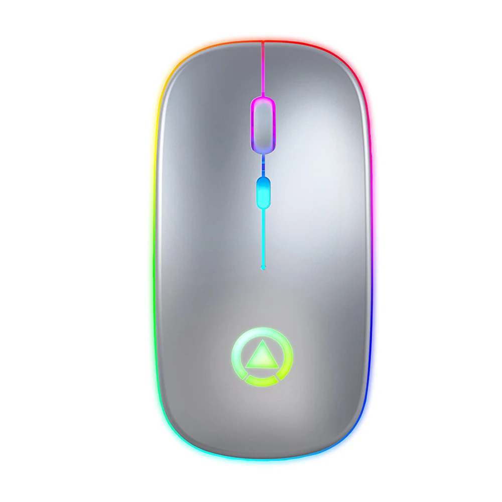 

Optical Ultra-Thin Mini Silent A2 gamer simplicity mouse rechargeable white optical trackball gaming lightweight mouse, Black, white, rose gold, gray