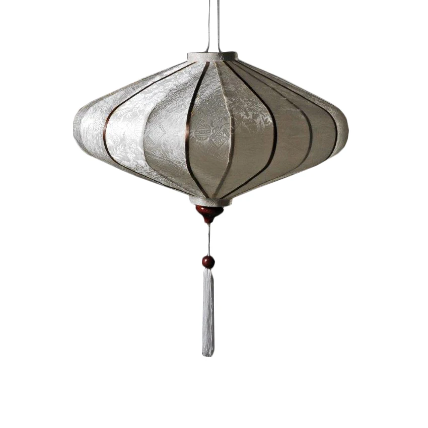 Ufo Shape Silk Lantern Shade,vietnamese Traditional Craft Silk Lantern 