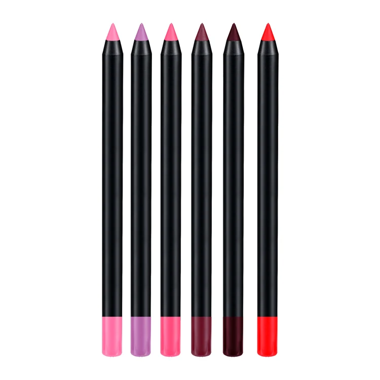 
Wholesale High Quality Waterproof Lip Liner Pencil for private label OEM & ODM lipstick lip liner pen 