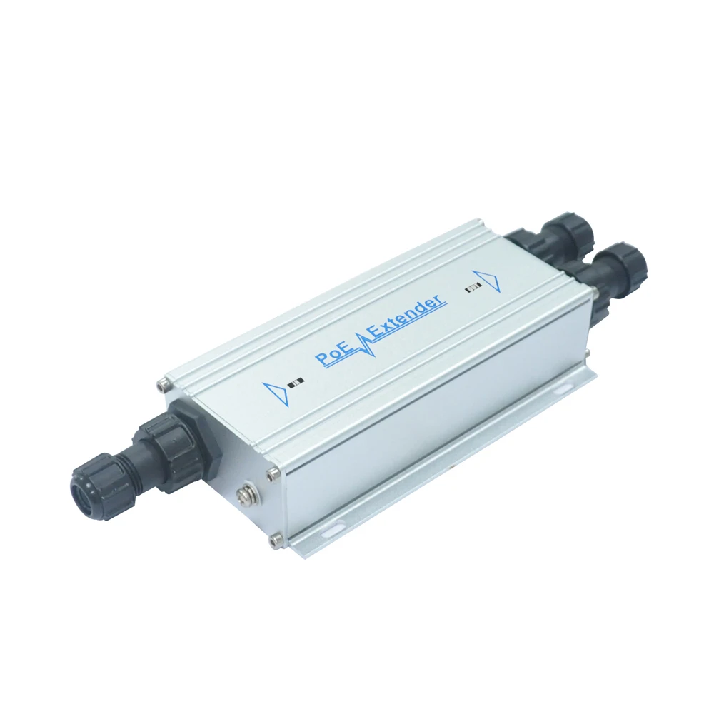 

IP68 outdoor waterproof 90W ultra PoE Extender, Silver