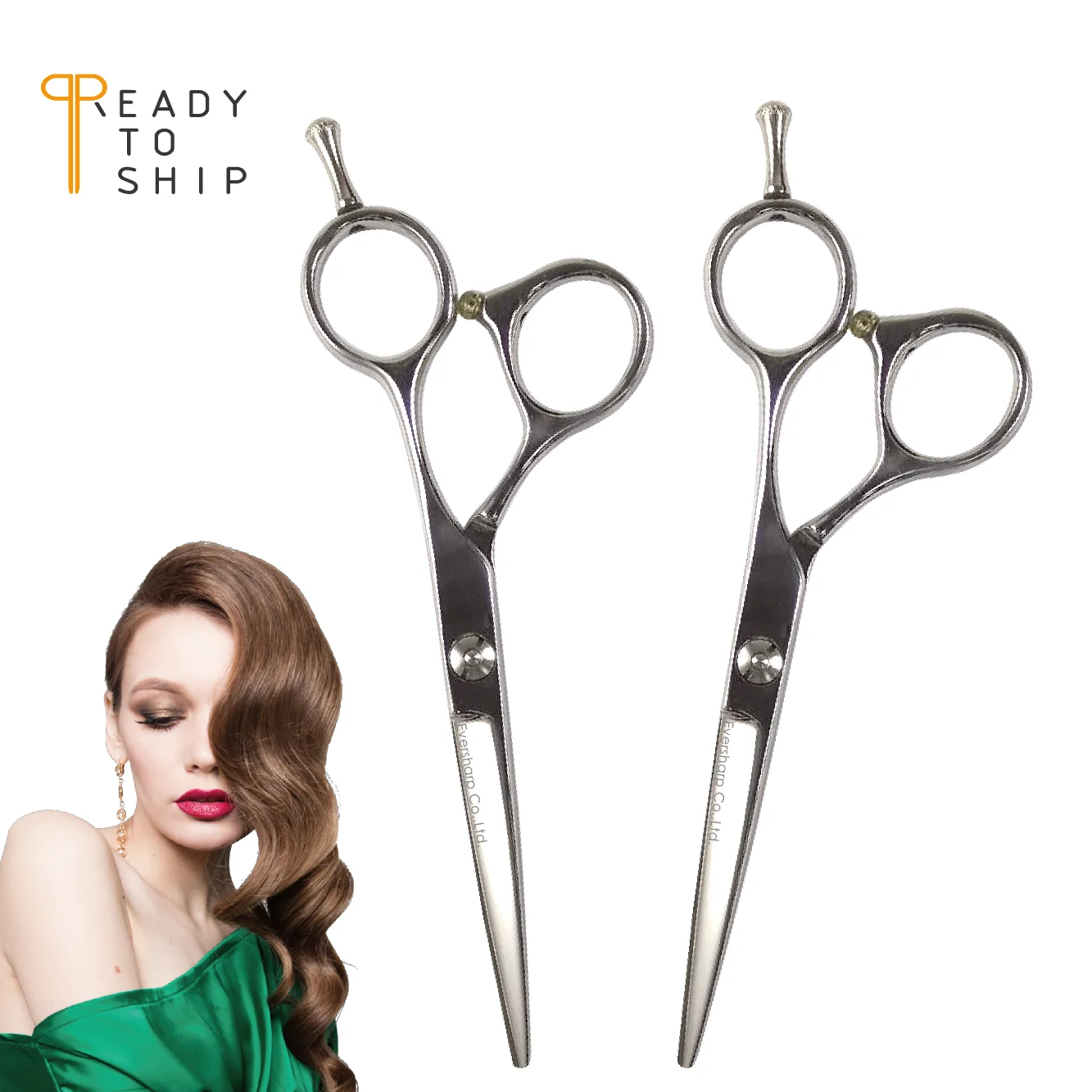 

Amazon Best Selling 5.5" Japanese Steel Hair Shears For Professional Hairdresser