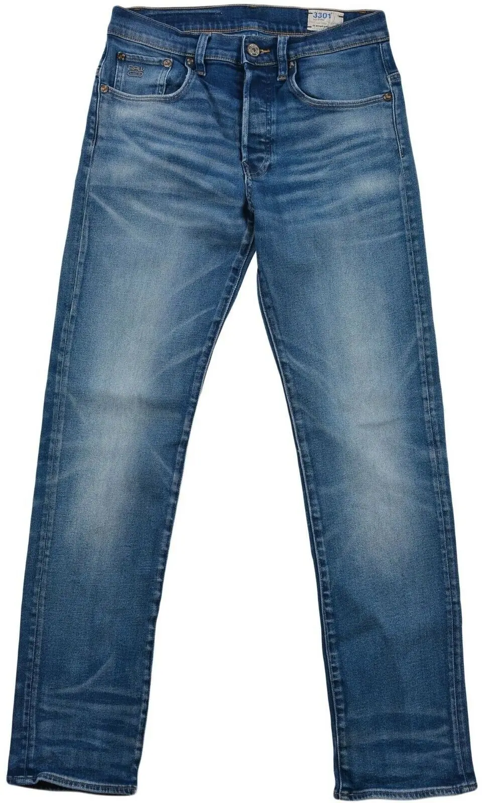 Men Fashion Plain Pockets Cargo Pants Jeans Casual Trousers Slim Fit ...