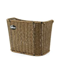 

Landon bicycle Brown plastic Rattan storage bike basket