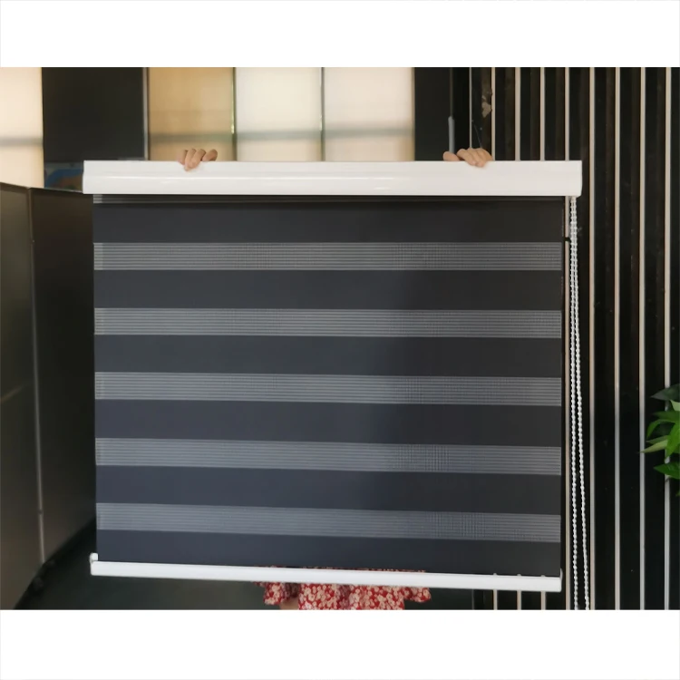 

Easy To Clean Windows Manual Day and Night Zebra Blinds, Vairous, custom made available