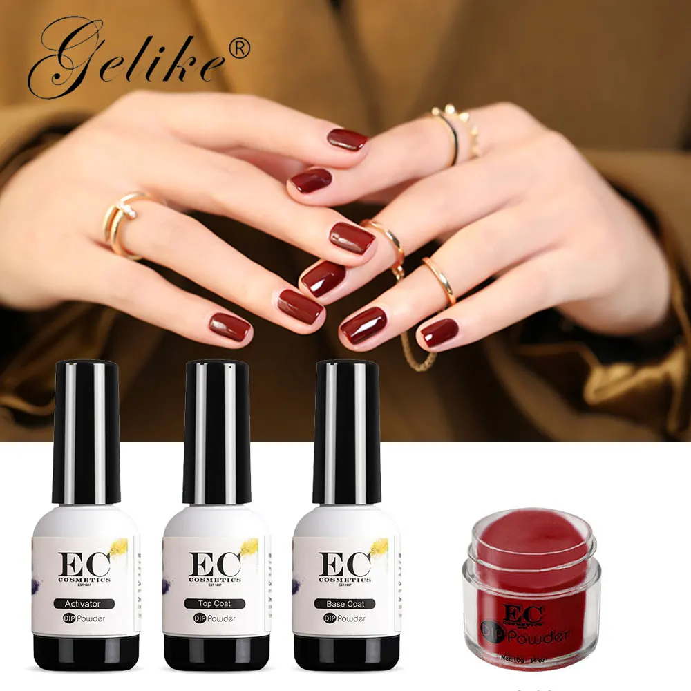 

EC nail dipping powder system liquid for acrylic dip powder