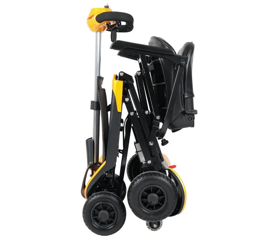 

Cheap price ready to ship super light disabled scooter folding 4 wheels electric mobility scooters with remote control
